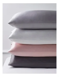 Heritage Luxe Silk Pillowcase In Blush -Heritage 653987980 653985910 3 4 720x928