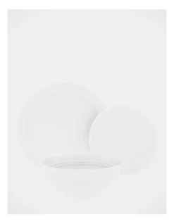 Heritage Avenue 12 Piece Dinner Set White