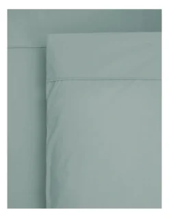 Heritage 1000TC Finest Cotton Sheet Set In Light Blue