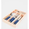 Heritage Laguiole Sophistique 24pc Cutlery Set Blue