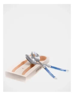 Heritage Laguiole Sophistique 2pc Salad Server Set Blue