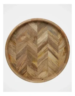 Heritage Herringbone Wood Serving Tray -Heritage 778921300 3 1 720x928