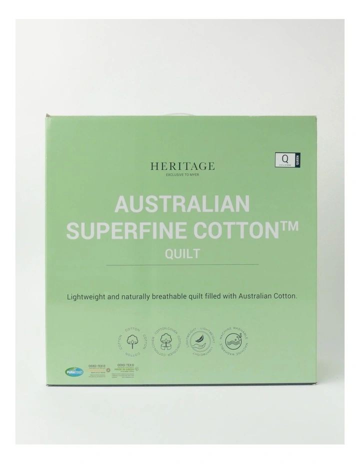 Heritage Australian Superfine Cotton Light Weight Quilt 3 Heritage Australian Superfine Cotton Light Weight Quilt