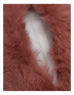Heritage Amelie Faux Fur Cushion Withered Rose -Heritage 798599800 4 720x928