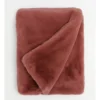 Heritage Amelie Faux Fur Throw Withered Rose 2 Heritage Amelie Faux Fur Throw Withered Rose -Heritage 798599980 1 720x928