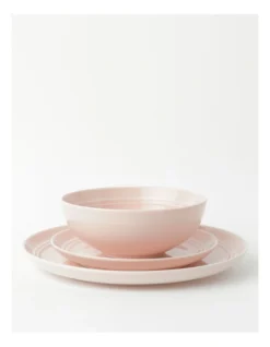 Heritage Avenue 12pc Dinner Set Pink -Heritage 799330150 2 720x928