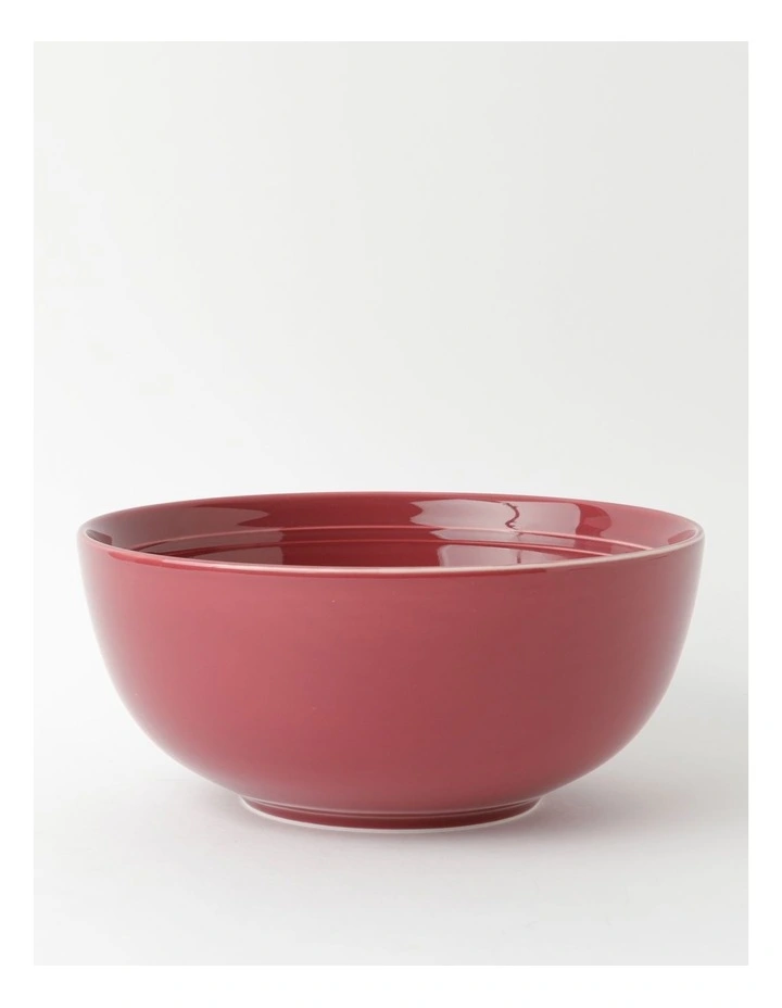 Heritage Avenue Deep Serving Bowl Crimson 3 Heritage Avenue Deep Serving Bowl Crimson