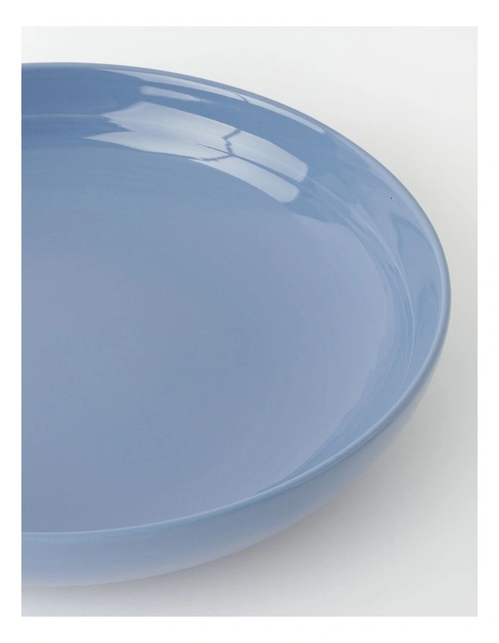 Heritage Avenue Shallow Serving Bowl Dusk Blue 4 Heritage Avenue Shallow Serving Bowl Dusk Blue - Image 2