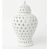 Heritage Marcella Ginger Jar 33cm In White -Heritage 800139610 1 720x928
