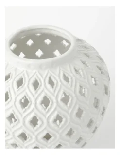Heritage Marcella Ginger Jar 33cm In White -Heritage 800139610 4 1 720x928