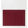 Heritage Elizabeth Hemstitch Placemat In Berry