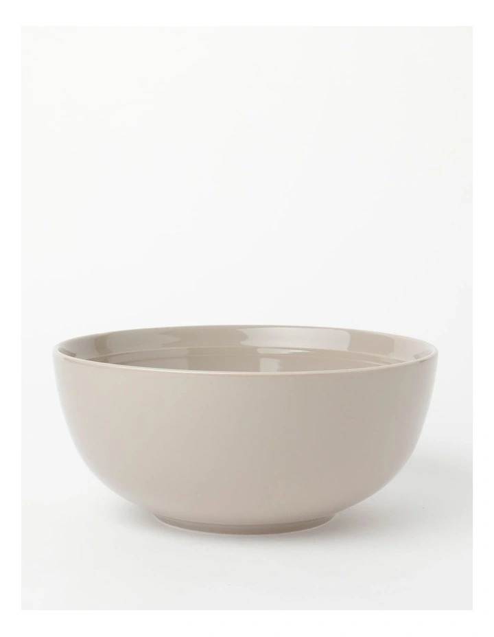 Heritage Avenue Deep Serving Bowl Taupe 3 Heritage Avenue Deep Serving Bowl Taupe