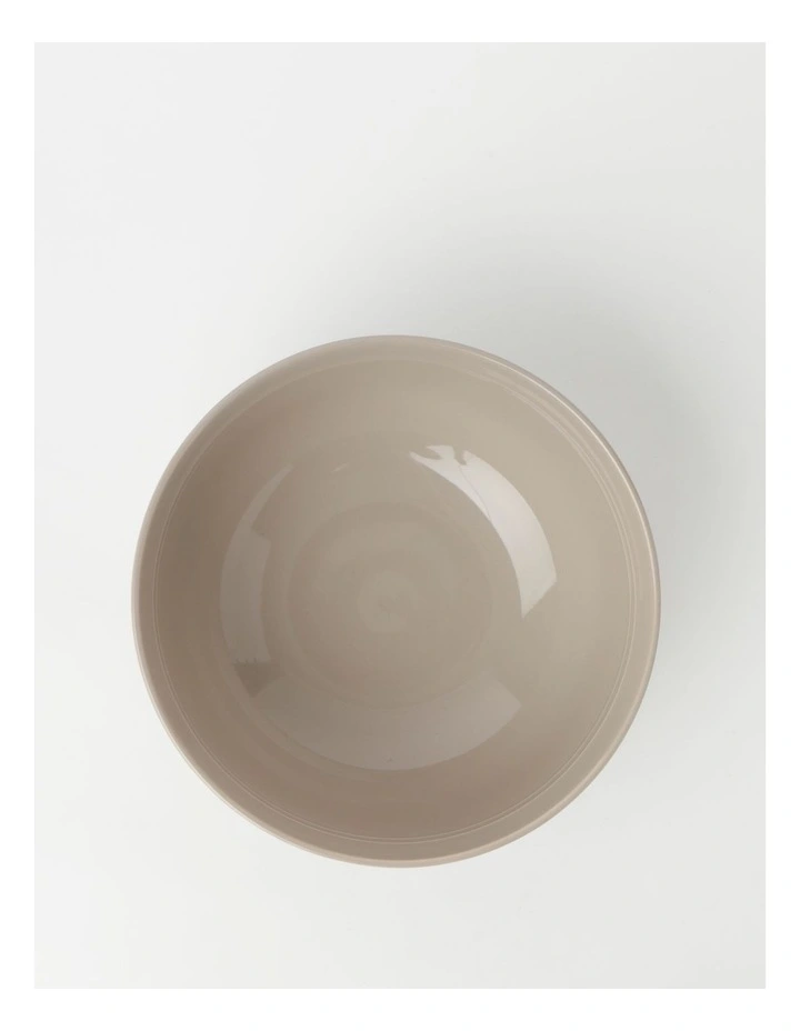 Heritage Avenue Deep Serving Bowl Taupe 4 Heritage Avenue Deep Serving Bowl Taupe - Image 2