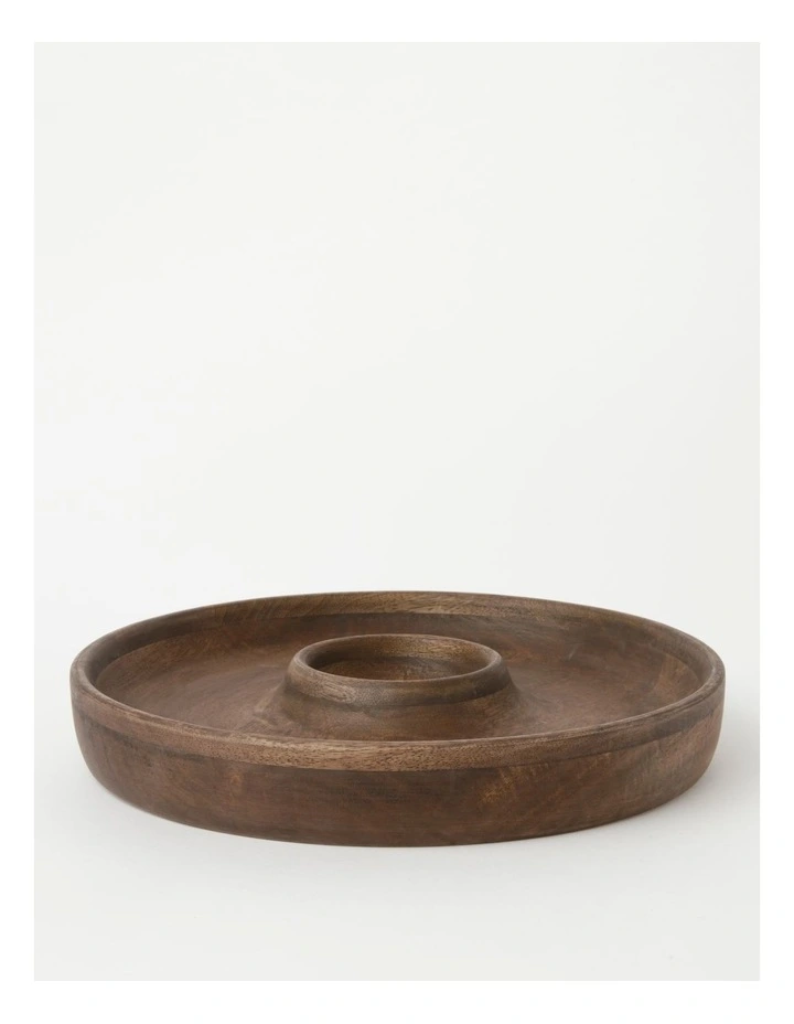 Heritage Walnut Look Chip And Dip Tray 35cm X 5cm 3 Heritage Walnut Look Chip And Dip Tray 35cm X 5cm