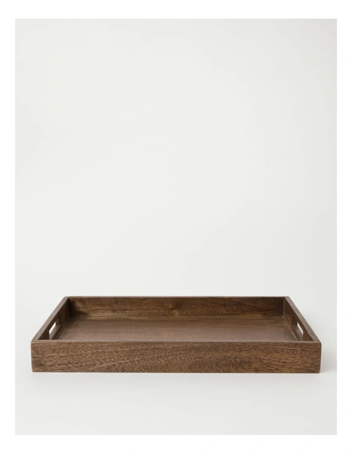Heritage Walnut Look Serving Tray 45x30x5cm 3 Heritage Walnut Look Serving Tray 45x30x5cm