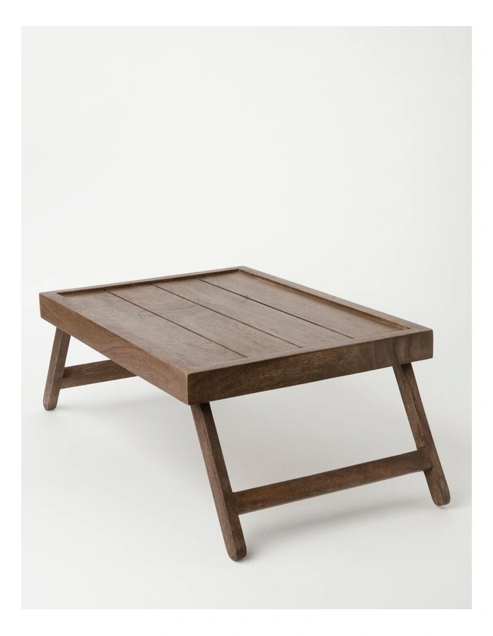 Heritage Walnut Look Folding Breakfast Table 4 Heritage Walnut Look Folding Breakfast Table - Image 2