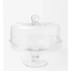 Heritage Ribbed Cake Dome And Stand 25.5x25cm -Heritage 829002880 1 720x928