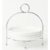 Heritage Tea Party Serving Stand Set Of 4 Plates -Heritage 833565430 1 720x928