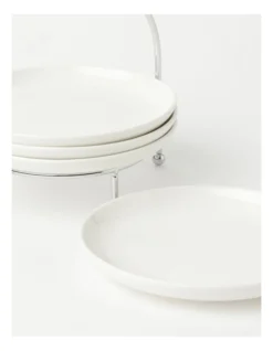 Heritage Tea Party Serving Stand Set Of 4 Plates -Heritage 833565430 2 720x928