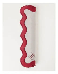 Heritage Florence Scalloped Edge Table Runner In Red And White -Heritage 866999440 4 720x928