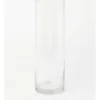 Heritage Ellie Cylinder Glass Vase 30cm In Clear