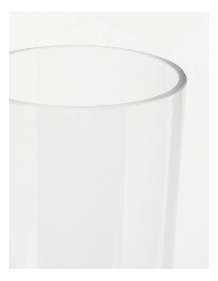 Heritage Sophia T-Shape Glass Vase 40cm In Clear 4 Heritage Sophia T-Shape Glass Vase 40cm In Clear - Image 2