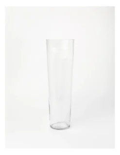 Heritage Sia T-Shape Glass Vase 50cm In Clear