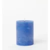 Heritage Rustic Scented Pillar Candle Blueberry 9cm In Blue -Heritage 868372030 1 720x928