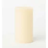 Heritage Rustic Scented Pillar Candle White Musk & Warm Vanilla 13cm In Ivory -Heritage 868372210 1 720x928