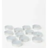 Heritage White Cotton Blossom Scented Tealight Candles Set Of 12 In Grey -Heritage 868373560 1 720x928