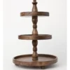 Heritage Wooden 3-Tier Stand 30x46cm In Walnut -Heritage 868472380 1 720x928