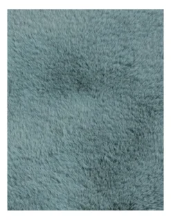 Heritage Amelie Fur Throw In Duck Egg -Heritage 869929030 3 720x928