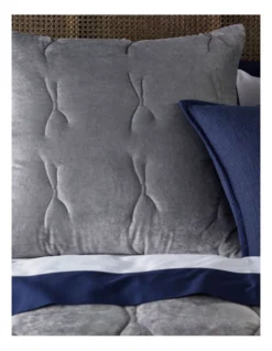 Heritage Daphne Velvet Coverlet Silver -Heritage 871759810 886652020 4 720x928