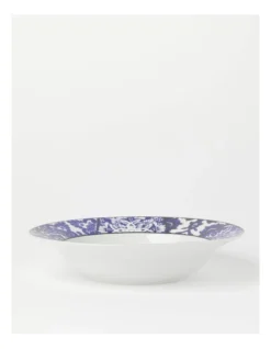 Heritage Mosaic Tile Serving Bowl In Blue