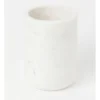 Heritage Marble Utensil Holder In White