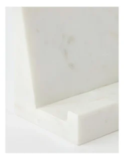Heritage Marble Recipe Book Holder In White -Heritage 896734270 3 720x928