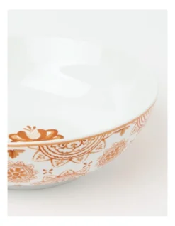 Heritage Valencia Oranges Deep Serving Bowl In Orange -Heritage 897084370 3 720x928