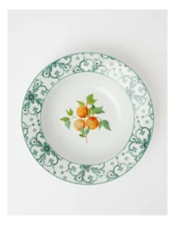 Heritage Valencia Oranges Serving Bowl In Green 7 Heritage Valencia Oranges Serving Bowl In Green -Heritage 897084460 2 720x928