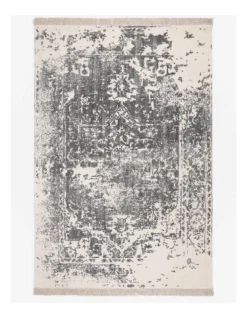 Heritage Fleur Rug 200x300cm In Grey/Ivory