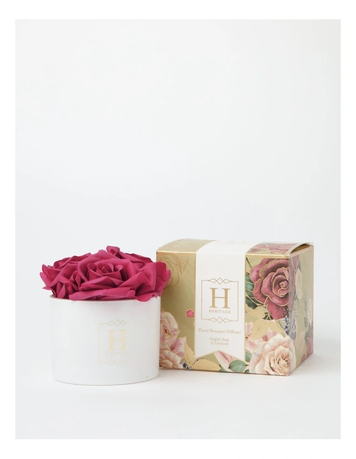 Heritage Floral Bouquet Diffuser English Rose & Patchouli 3 Heritage Floral Bouquet Diffuser English Rose & Patchouli