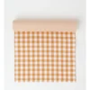 Heritage Gingham Runner In Orange 2 Heritage Gingham Runner In Orange -Heritage 911209060 1 720x928