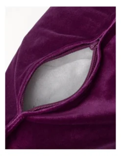 Heritage Vivienne Velvet Cushion 50x50cm In Viola -Heritage 911580220 4 720x928