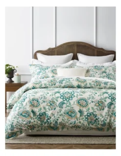 Heritage Olivia Nova Quilt Cover Set In Green
