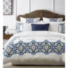 Heritage Giralda Quilt Cover Set In Indigo/White -Heritage 911602540 1 720x928