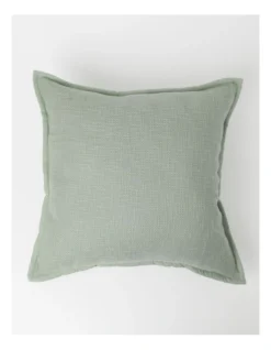 Heritage Granada Cotton Cushion 50x50 Cm In Olive
