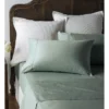 Heritage Diana 400TC Egyptian Cotton Sateen Sheet Set In Sage -Heritage 913366810 913363660 1 3 720x928