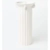 Heritage Skyros 30cm Large Ceramic Vase With Handle In White -Heritage 914901490 1 720x928