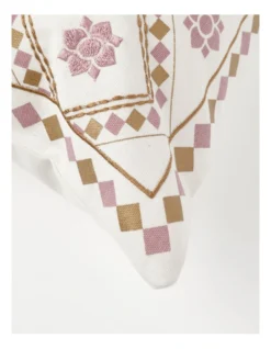 Heritage Torre Tapestry Pattern Embroidered Cushion 60x40cm In Pink -Heritage 915040720 3 720x928