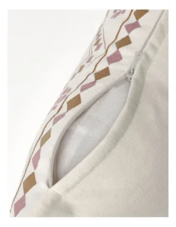 Heritage Torre Tapestry Pattern Embroidered Cushion 60x40cm In Pink -Heritage 915040720 4 720x928