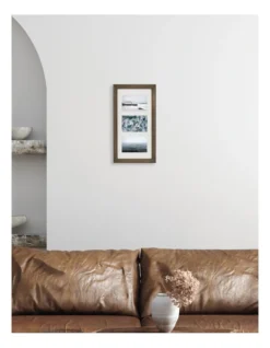 Heritage Wood Frame 16x8 Matted To 3x4x6 In Dark Natural -Heritage 920618290 3 720x928